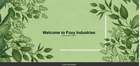 Modern Business Login Page